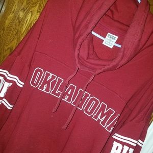 OU OKLAHOMA Collegiate Cowl Neck